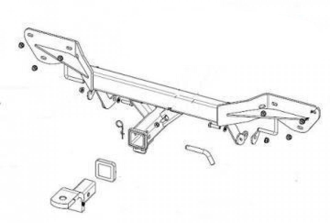 Trailboss - Towbar Suited For Mazda 6 Hatch/Sedan/Wagon GH11 (2008 - 2010)