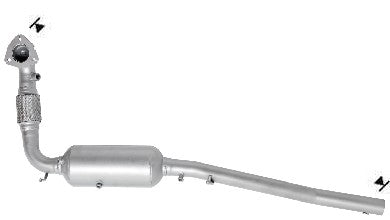 AS Catalysts - Ford Transit VO Custom VN 2.2L FWD DPF Diesel Particulate Filter