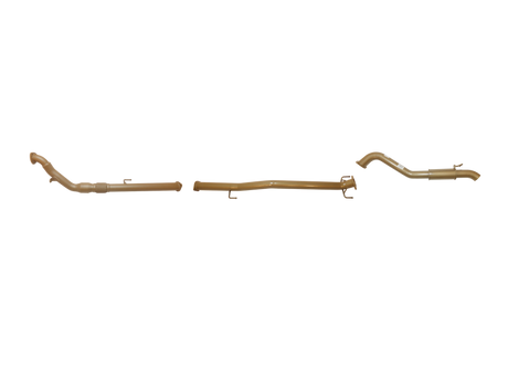 Pacemaker King Brown | Single 3" Turbo Back Exhaust with Cat & Centre Pipe | Toyota Hilux 150 | KB12110-XCXR
