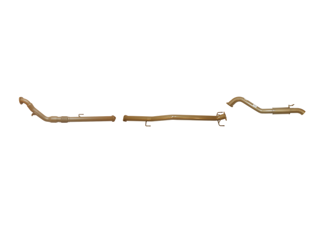 Pacemaker King Brown | Single 3" Turbo Back Exhaust with Cat & Centre Pipe | Toyota Hilux 150 | KB12110-XCXR