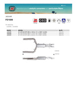AS Catalysts - Jaguar XF Type 3.0DT ASJV6D (03/2009 - 09/2015) DPF Diesel Particulate Filter