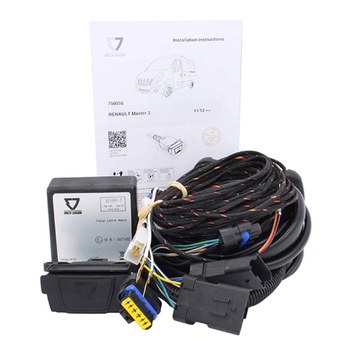 TAG | Heavy Duty Towbar & Direct Fit Wiring Kit | Renault Master X62 Van FWD Single Rear Wheel 2011–On | T7P724-K101