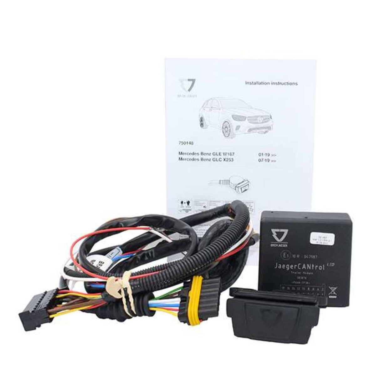 BRINK | Detachable Towbar & Direct Fit Wiring | Mercedes-Benz GLE V167 2018–ON | BR-687400-K101