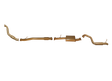Pacemaker King Brown | Single 3" Turbo Back Exhaust with Cat & Muffler | Mitsubishi Challenger PB PC Manual | KB9200-XCMR