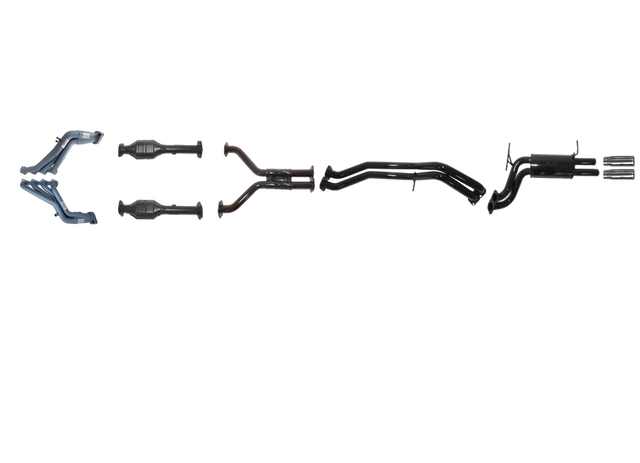 Pacemaker Performance Exhaust System with Tuned Headers for Ford Falcon BA BF FPV GT XR8 5.4L Boss V8 2002–2008 - PP4008-07 (No Center Muffler Variant)