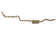 Pacemaker King Brown | Single 3" Turbo Back Exhaust with Cat & Muffler | Holden Colorado RC 3.0L TD 2008-2010 | KB5100-XCMX