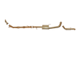 Pacemaker King Brown | Single 3" Performance Exhaust Kit with Cat | Toyota Prado 120 3.0L TD 2002–2006 | KB12210-XCMR