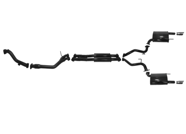 Pacemaker Performance Turbo-Back Exhaust System for Ford Mustang S550 Fastback Coupe 2.3L EcoBoost 2015–2017 - PP4173-01