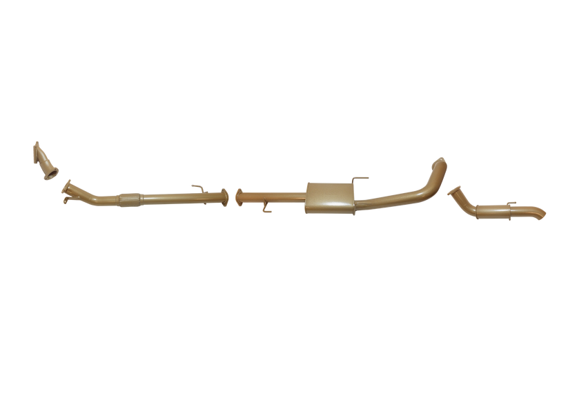 Pacemaker King Brown | 3" Exhaust Kit | Toyota Prado 120 Series 3.0L TD 2002-2006 | KB12210-XXMR