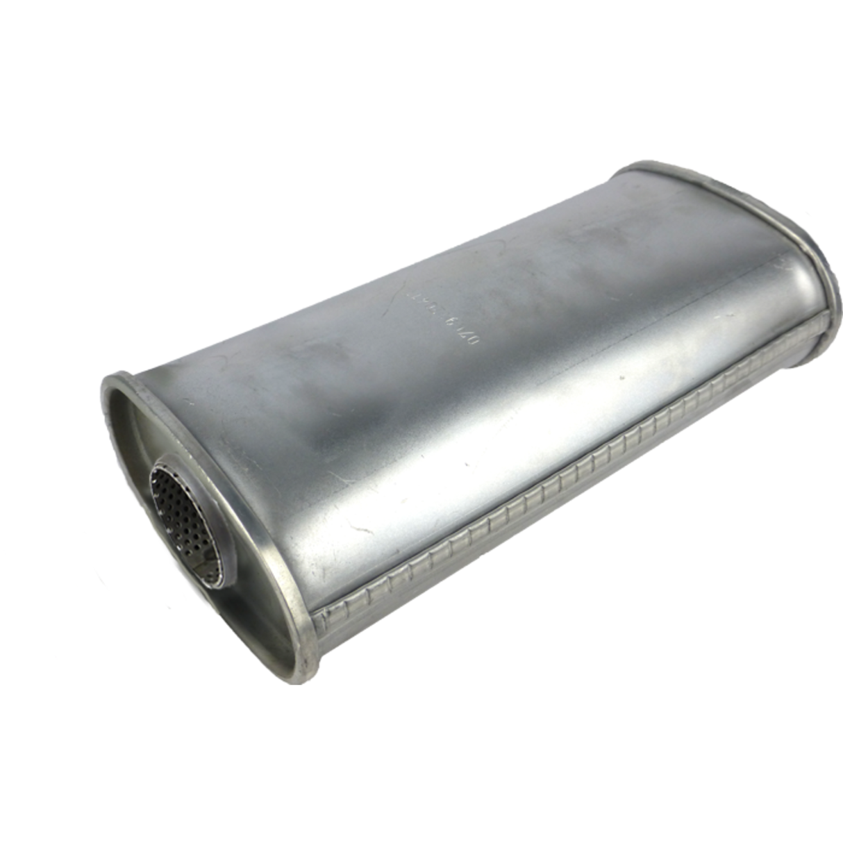 Redback - 2.25" Muffler Centre/Centre 18"x5"x3" Oval Aluminised Steel