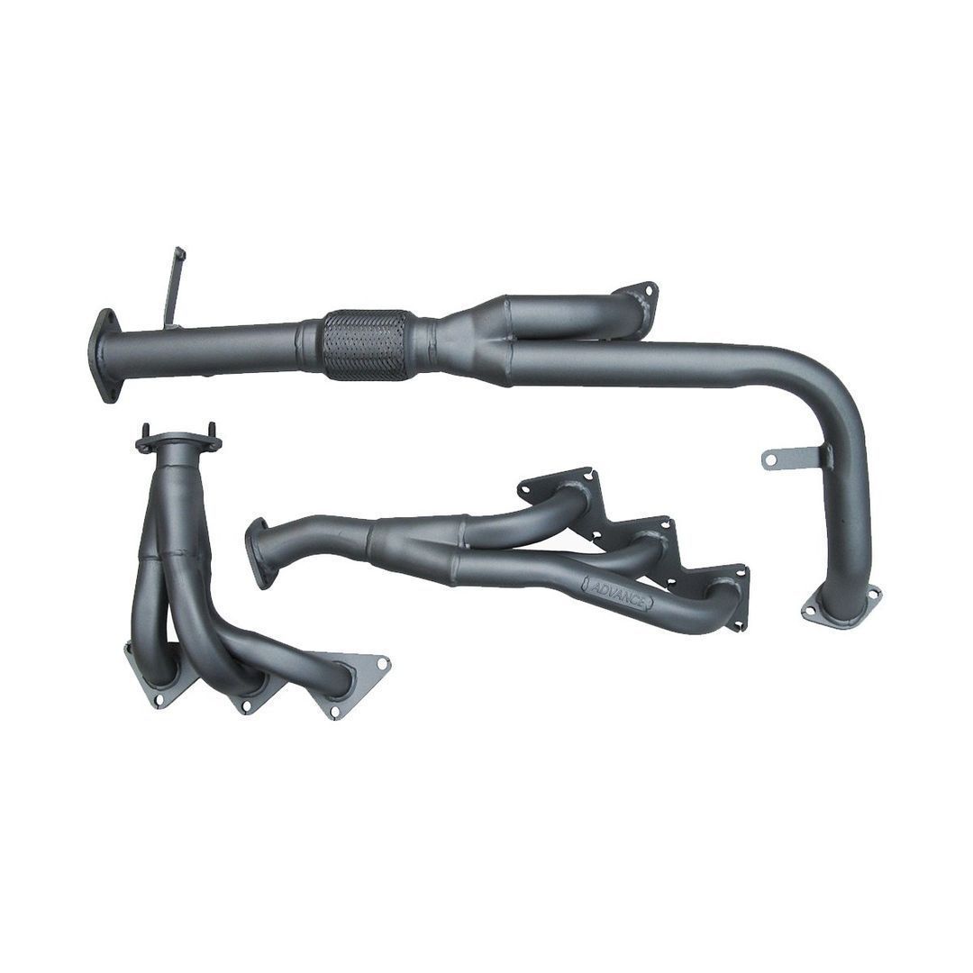 Advance Headers | Mild Steel Exhaust Extractors | Mitsubishi Triton MK Challenger V6 3.0L 6G72 24V | A348