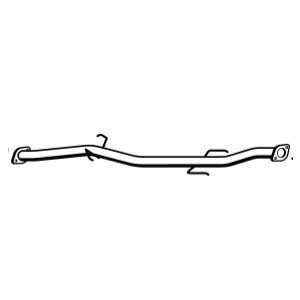 Standard Replacement - Holden Rodeo TF 4CYL 2WD 2.6OCT90 Intermediate Pipe (BI4455) (Berklee)
