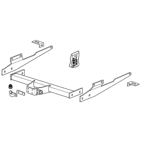 Brink | Fixed European Style Towbar & Universal Wiring Kit | Renault Master 2003–2010 | BR-281800-K301