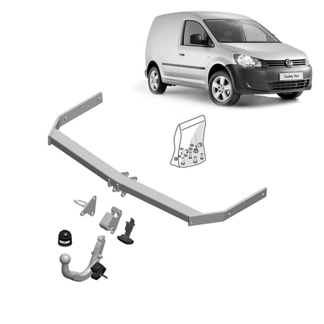 Brink | Detachable European Towbar | VW Caddy SB TSi TDi Van 2020–ON | BR-4002000