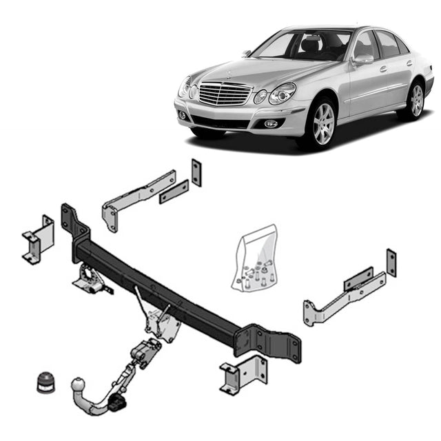 Brink | Diagonal Detachable European Towbar | Mercedes-Benz E-Class Wagon S211 2003–2009 | BR-439400