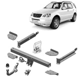 Brink | Detachable European Towbar & Universal Wiring Kit | Mercedes-Benz M-Class W164 (2005–2011) | BR-443300-K301