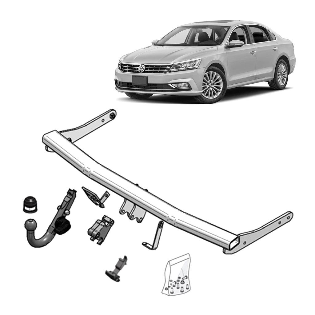 Brink | Detachable European Towbar | Volkswagen Passat 3C2 3C5 365 Sedan Wagon 2005–2014 | BR-450600