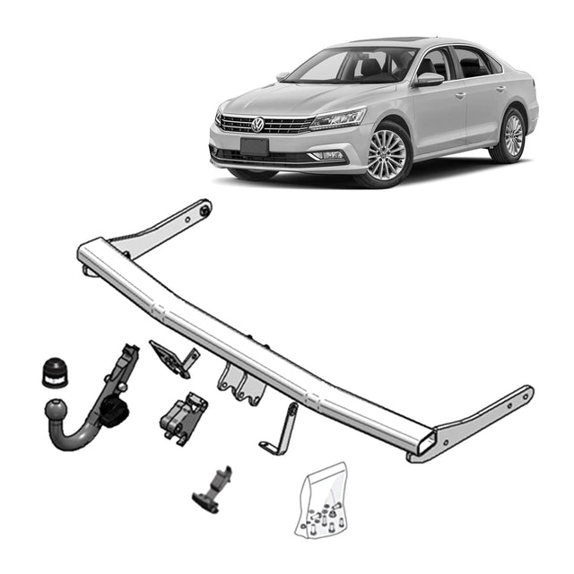 Brink | Detachable European Towbar | Volkswagen Passat 3C2 3C5 365 Sedan Wagon 2005–2014 | BR-450600