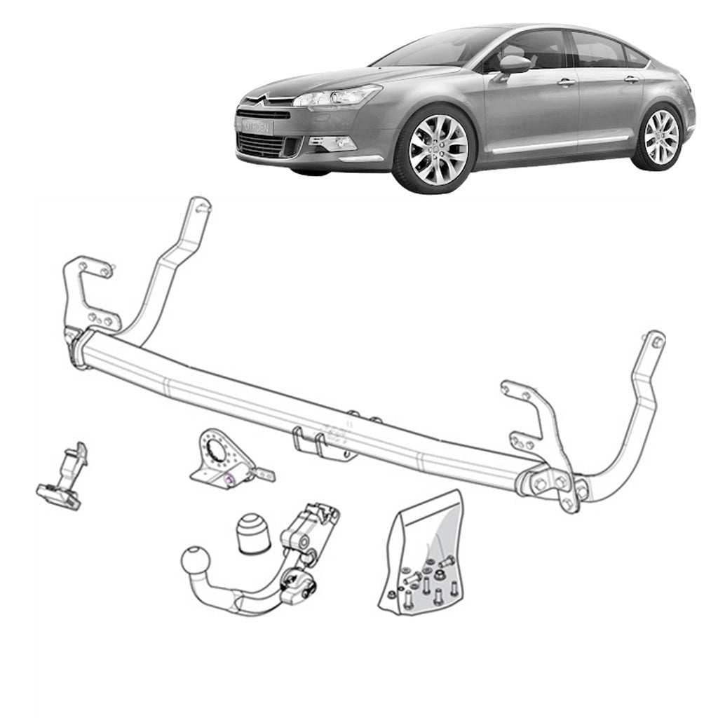 Brink | Detachable European Towbar | Citroen C5 TD RW Wagon 2008–2016 | BR-482100