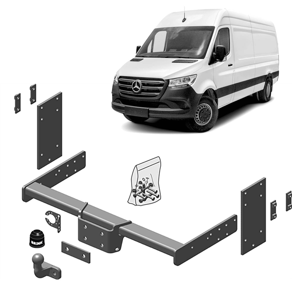 Brink | Fixed Flange Towbar | Mercedes Sprinter & VW Crafter 2006–On | BR-511200