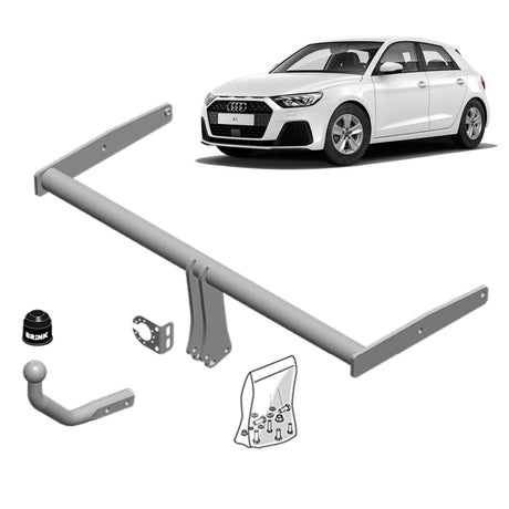 BRINK | European Fixed 2 Bolt Towbar | AUDI A1 8X GB VW POLO 6R 6C AW 2009–ON | BR-531900