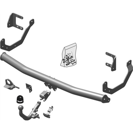 BRINK | European Diagonal Detachable Towbar | PEUGEOT 508 SW 8E_ 2010–2018 | BR-543100