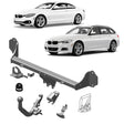BRINK | European Diagonal Detachable Towbar | BMW 3 & 4 SERIES F30 F31 F32 F33 F36 2011–2020 | BR-554500