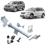 BRINK | European Diagonal Detachable Towbar | Dodge Journey 2008–2016 Fiat Freemont 2011–2016 | BR-560500