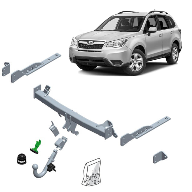 BRINK | European Diagonal Detachable Towbar | Subaru Forester SJ 2013–2019 | BR-570100