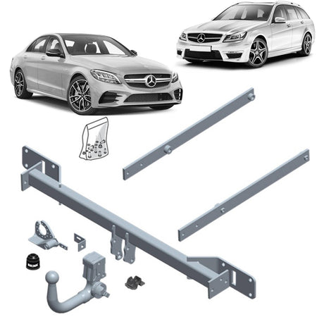 BRINK | European Vertical Detachable Towbar | Mercedes-Benz C-Class W204 S204 C204 2007–2015 | BR-582000