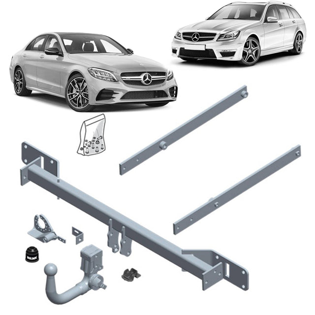 BRINK | European Vertical Detachable Towbar | Mercedes-Benz C-Class W204 S204 C204 2007–2015 | BR-582000