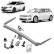 BRINK | European Diagonal Detachable Towbar | VW Golf & Skoda Octavia 2009–2021+ | BR-586600