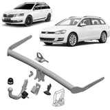 BRINK | European Detachable Towbar Kit | VW Golf Alltrack Skoda Octavia 2009–ON | BR-586600-K301
