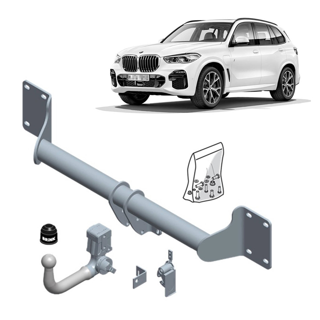 BRINK | European Vertical Detachable Towbar | BMW X5 E70 F15 X6 F16 2006–2018+ | BR-586900