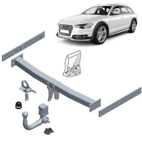BRINK | European Vertical Detachable Towbar | Audi A6 C7 & A7 4G 2010–2018 | BR-589500