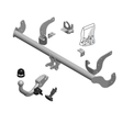 BRINK | European Diagonal Detachable Towbar | Citroen C4 Hatchback 2015–On | BR-593400
