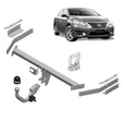 BRINK | European Diagonal Detachable Towbar | Nissan Pulsar C12 B17 2012–2017 | BR-597200