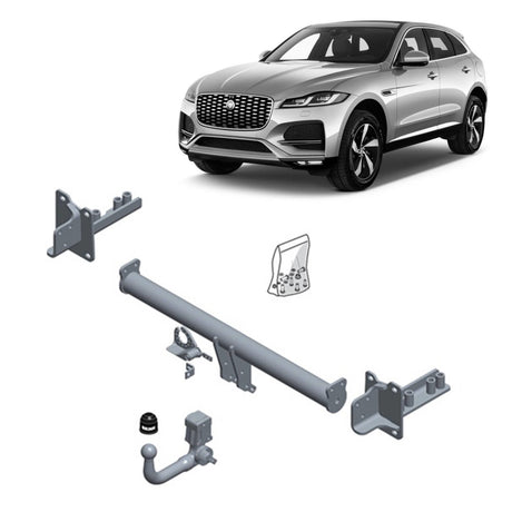 Brink | Vertical Detach Towbar & Universal Wiring | Jaguar F-PACE X761 2015–On | BR-616500-K301