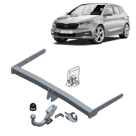 BRINK | Detachable Towbar & Universal Wiring Kit | Skoda Karoq NU 2017–ON | BR-647500-K301