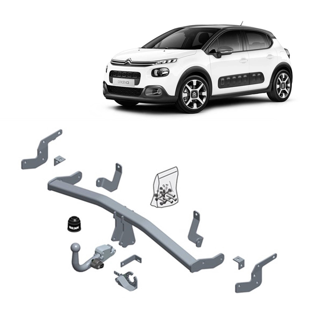 BRINK | Detachable Towbar | Citroen C3 III 2017–2020 | BR-650200
