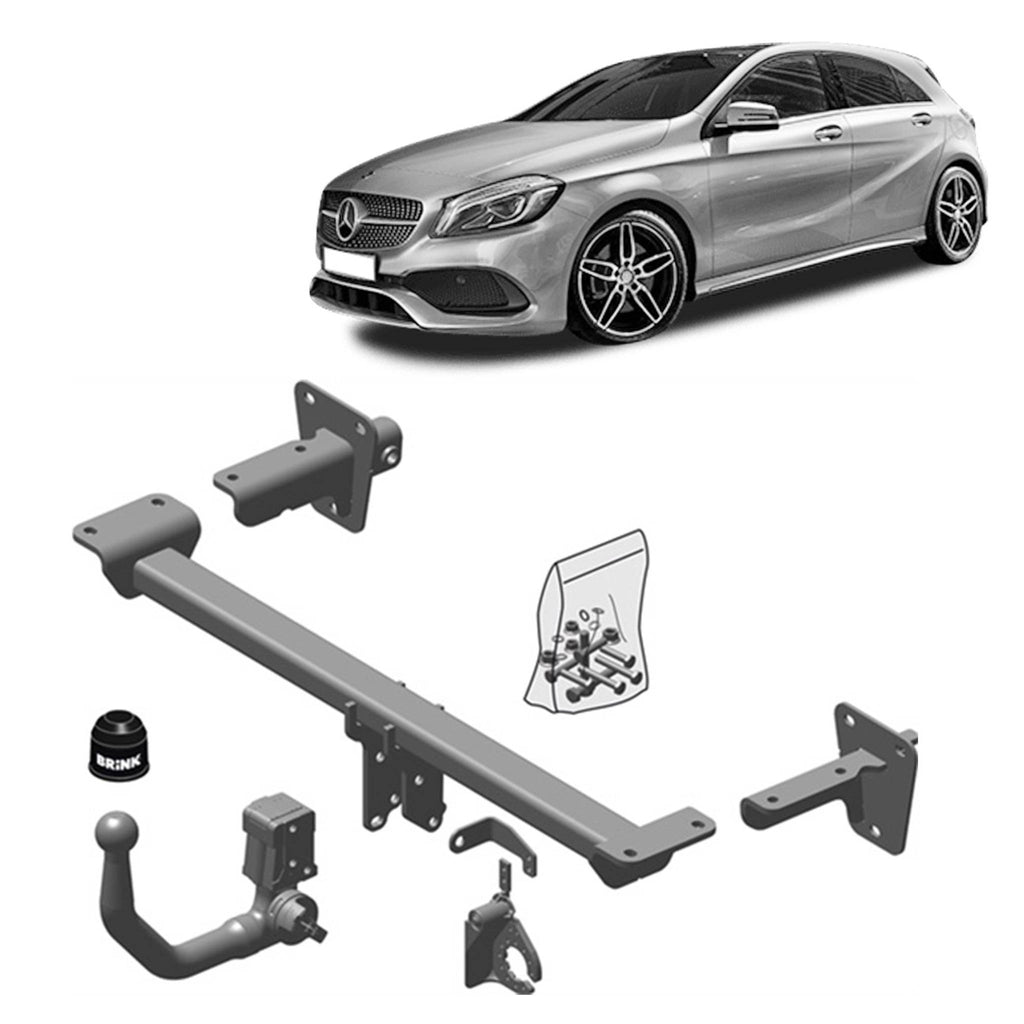 BRINK | Detachable Towbar | Mercedes A-Class W177 V177 B-Class W247 2018–ON | BR-652200