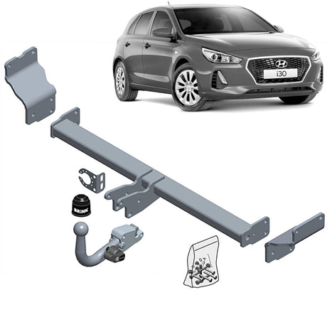 BRINK | Detachable Towbar | Hyundai i30 Fastback PD 2017–ON | BR-653400