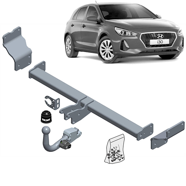 BRINK | Detachable Towbar | Hyundai i30 Fastback PD 2017–ON | BR-653400