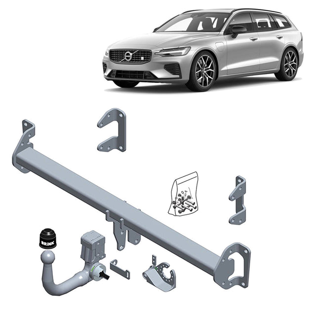 BRINK | Detachable Towbar | Volvo V60 Z Series 225 227 2018–ON | BR-656100