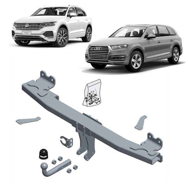BRINK | Fixed Towbar | VW Touareg CR 2017–ON Audi Q7 4M 2015–ON | BR-660100