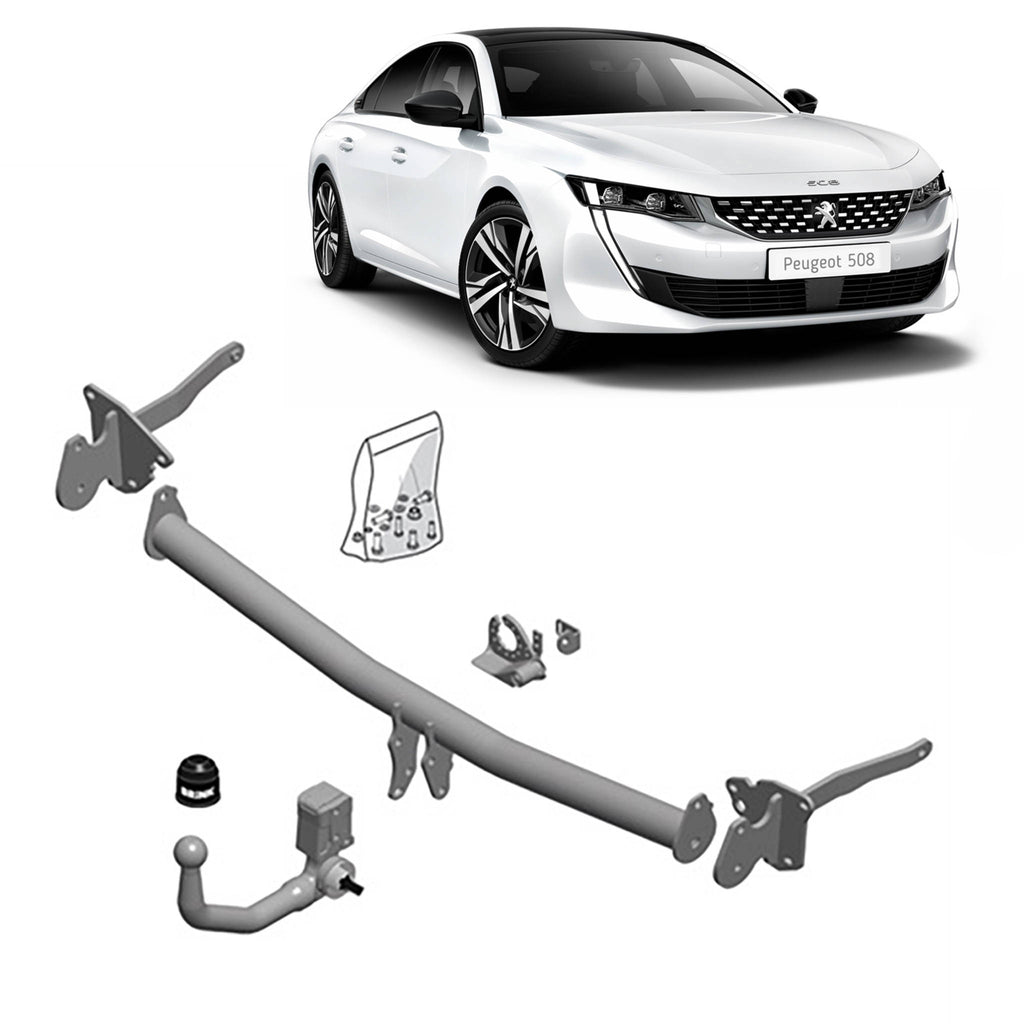 BRINK | Detachable Towbar | Peugeot 508 F3 FB FH 2018–ON | BR-670900