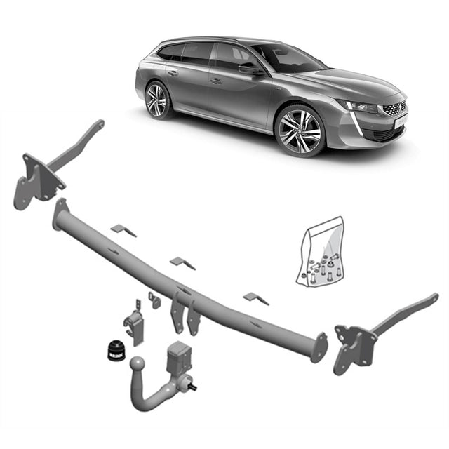 BRINK | Detachable Towbar | Peugeot 508 SW F4 FC FJ 2018–ON | BR-673900