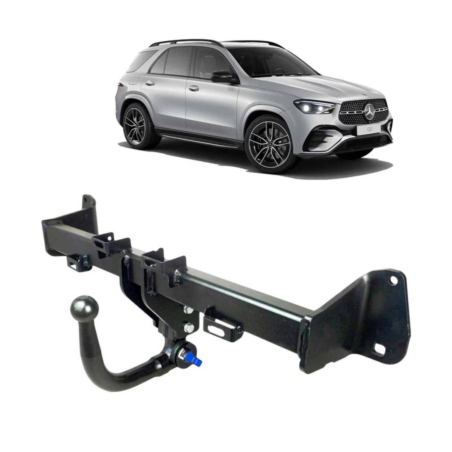 BRINK | Detachable Towbar & Direct Fit Wiring | Mercedes-Benz GLE V167 2018–ON | BR-687400-K101