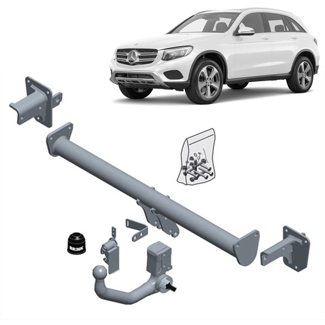BRINK | Detachable Towbar & Universal Wiring Kit | Mercedes GLA H247 GLB X247 2019–ON | BR-687700-K301