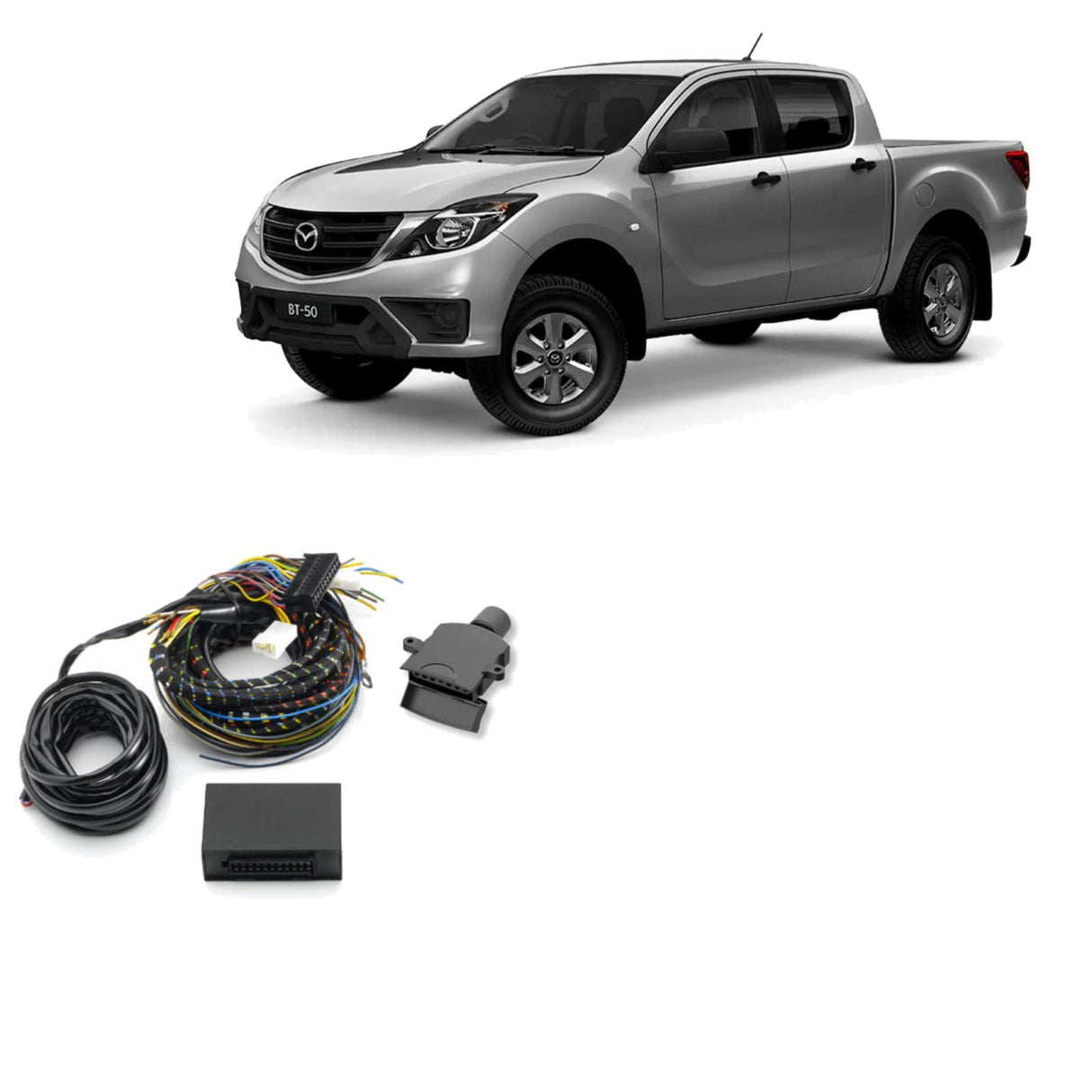 TAG | Extreme Recovery Towbar & Wiring Kit | Mazda BT-50 UP/UR Cab Chassis 2011–2020 | TXR804-K102